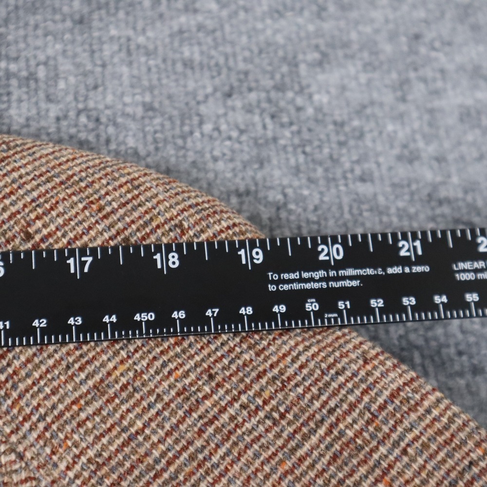 Vtg Pendleton 100%Virgin Wool Coat Jacket Womens Brown Tweed Hand Made USA Read - Picture 7 of 15